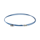 Patch Cord Cat6A, Diametro Reducido 28 AWG, Blindado S/FTP, CM/LS0H, 1 m, Color Azul